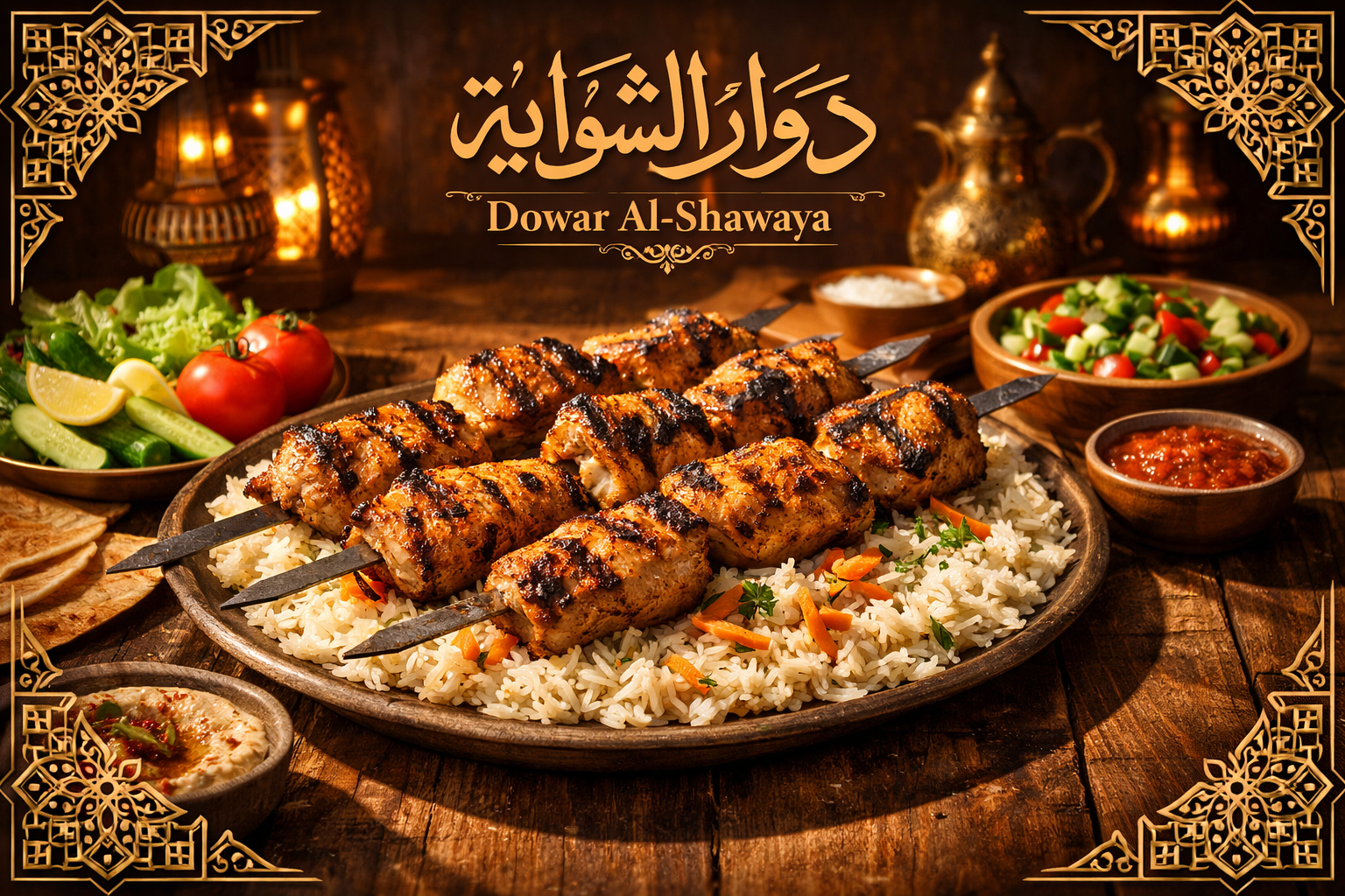 مطعم دوار الشواية